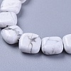 Natural Howlite Beads Strands G-G805-C11-3