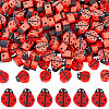 300Pcs Handmade Polymer Clay Beads CLAY-SC0002-24B-1