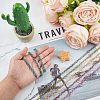 SUPERFINDINGS 6Pcs 6 Colors Transparent Acrylic Cable Chain FIND-FH0005-24-3