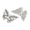Brass Micro Pave Cubic Zirconia Pendants CU-CBA908F-05P-08-2