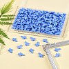200Pcs Opaque Acrylic Beads SACR-FS0001-39G-10
