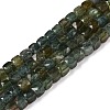 Natural Fuchsite Beads Strands G-N342-120-1