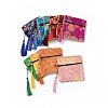 Mixed Square Cloth Zip Pouches ABAG-F001-01-1
