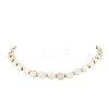 Natural Freshwater Shell Beaded Necklaces for Women NJEW-JN04829-1
