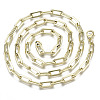 Iron Paperclip Chains MAK-N034-001A-14KC-2