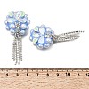 Handmade Polymer Clay Rhinestone Beads CLAY-Z006-02F-3