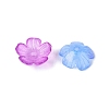 Transparent Plastic Bead Caps KY-Q005-02A-M02-3