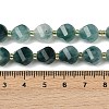 Dyed Natural Jade Beads Strands G-U023-A20-01E-5