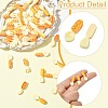 50Pcs 5 Styles Kitchen Ware Theme Resin Cabochons RESI-CJ0004-23-3