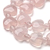 Natural Rose Quartz Beads Strands G-C062-A07-01-4