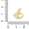 Brass Enamel Pendants KK-CBA3F25-12G-02-3