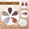 Olycraft DIY Teardrop Earring Making Kit DIY-OC0009-80-4