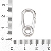 Brass Spring Gate Rings KK-P339-02P-3