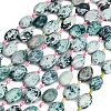 Natural Fire Crackle Agate Beads Strands GG-CBAE0EB-03C-2