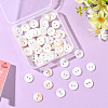 60Pcs 2-Hole Natural Shell Buttons BUTT-SP0001-16-7