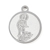 Buddhist 304 Stainless Steel Pendants SA-CBAE30B-02A-P-1