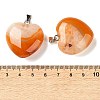 Dyed & Heated Natural Crystal Core Agate Pendants GG-CBACB71-04P-4