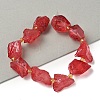 Raw Rough Natural Quartz Crystal Beads Strands G-Z131-J01-12-4