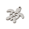 Non-Tarnish 201 Stainless Steel Pendants STAS-E206-04P-05-2