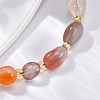 Natural Carnelian Beaded Bracelets for Women G-P563-07P-18-2