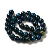 Dyed Natural Tiger Eye Beads Strands G-G102-A02-04-3