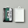Baking Paint Alloy Pendants LS-FIND-WH0152-228C-2