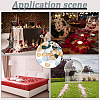 200Pcs Polyester Artificial Rose Flower Petals DIY-GF0011-12C-4