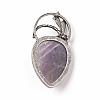 Natural Amethyst Pendants X-G-I220-G06-3
