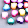 Handmade Polymer Clay Beads CLAY-T016-67-1