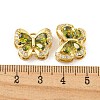 Brass Micro Pave Cubic Zirconia Pendants KK-B096-02G-02-3