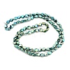 Full Plated Electroplate Glass Beads Strands EGLA-G037-04A-FP04-2