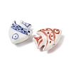 Handmade Porcelain Ceramic Beads PORC-Z003-04B-3