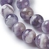 Natural Chevron Amethyst Beads Strands G-P428-04A-6mm-3