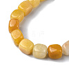 Natural Topaz Jade Beads Strands G-F743-02N-4