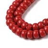 Dyed Synthetic Coral Beads Strands CORA-P010-05B-3