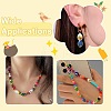 18Pcs 6 Colors Handmade Lampwork Beads Strands LAMP-CJ0003-08-7