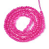 Imitation Jade Glass Beads Strands GLAA-T028-2mm-11I-3