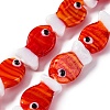 Handmade Lampwork Beads Strands LS-LAMP-G154-07M-1