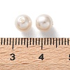 Plastic Imitation Pearl Beads FIND-M059-01B-08-3