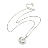 304 Stainless Steel Cable Chain Necklaces NJEW-H040-08P-2