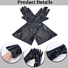 1 Pair PU Leather Long Whole Finger Gloves AJEW-CL0005-12B-6