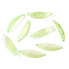 Transparent Acrylic Pendants OACR-O006-02B-1