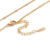 201 Stainless Steel Link Chain Necklace for Men Women NJEW-P268-A24-2X5-3