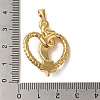 Brass Pendants KK-R162-031A-G-3