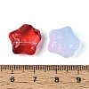 Baking Paint Transparent Glass Beads DGLA-T004-41M-3