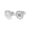 Non-Tarnish 304 Stainless Steel Stud Earring Finding X-EJEW-I285-28P-1