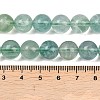 Natural Green Fluorite Beads Strands G-K340-A03-10mm-01-5