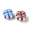 Opaque Two Tone Acrylic Beads OACR-P034-03A-M-2