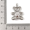 Brass Micro Pave Cubic Zirconia Pendants KK-P300-03P-01-3