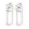 Saw Tibetan Style Zinc Alloy Pendants X-TIBEP-R334-185AS-RS-1